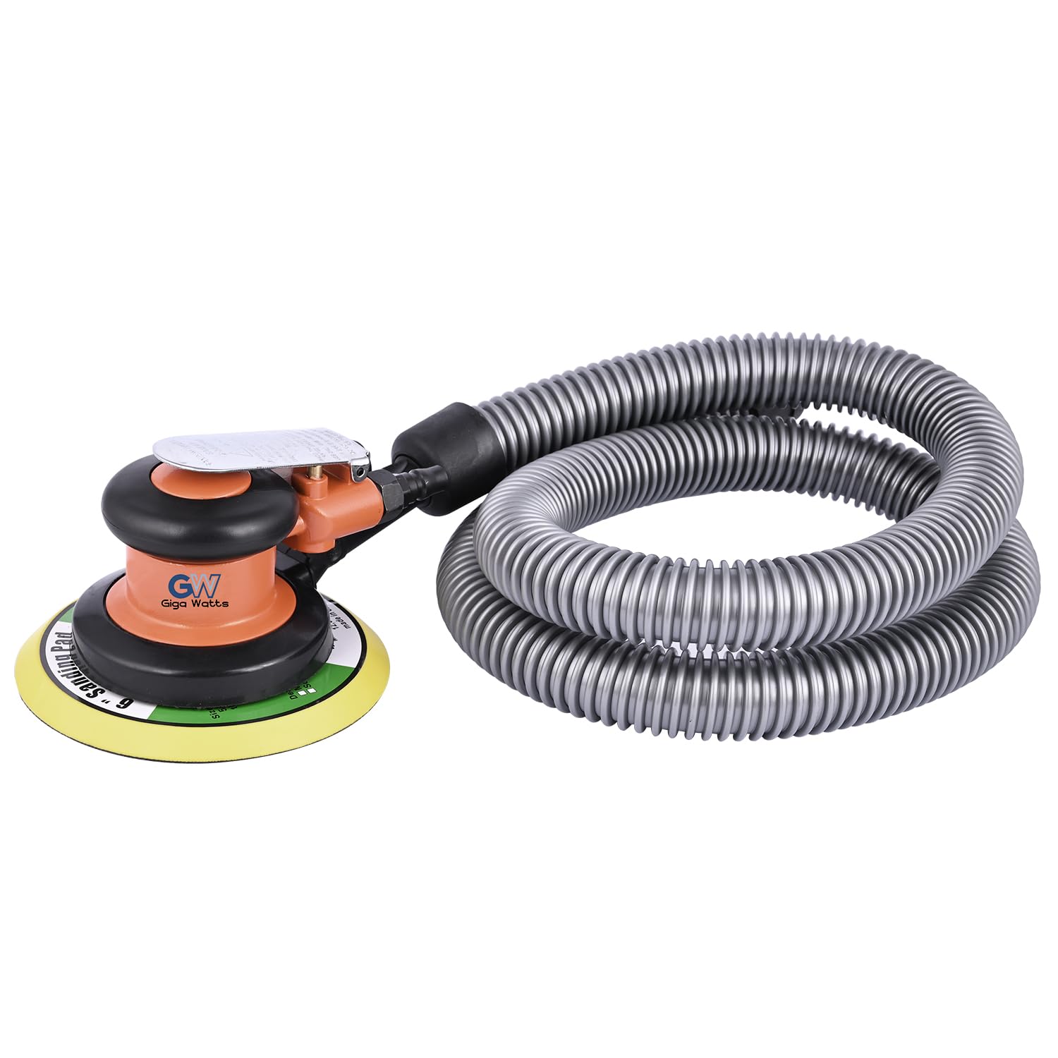 GIGAWATTS AT22 5” DIY Air Sander with Hose 90 PSI Dry Wall
